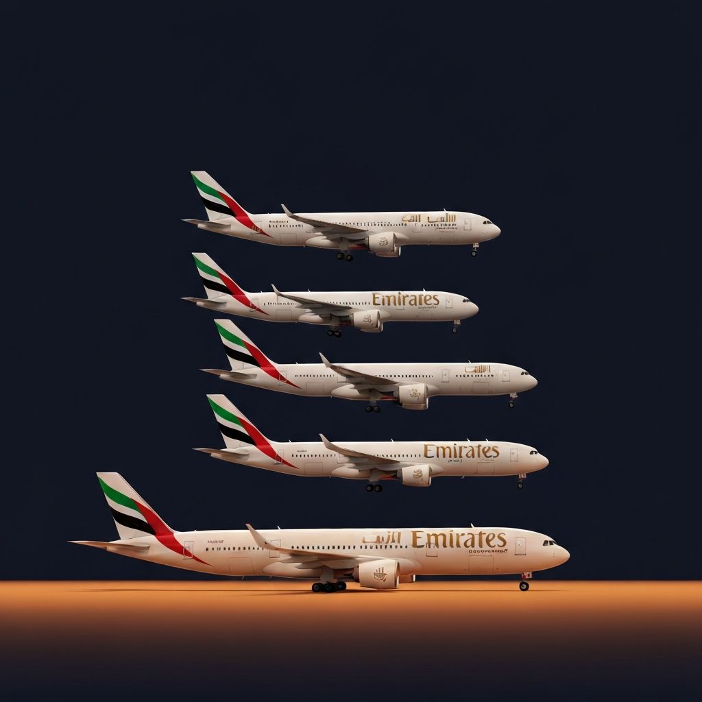 Emirates Orders 50 Next-Generation Wide-Body Jets